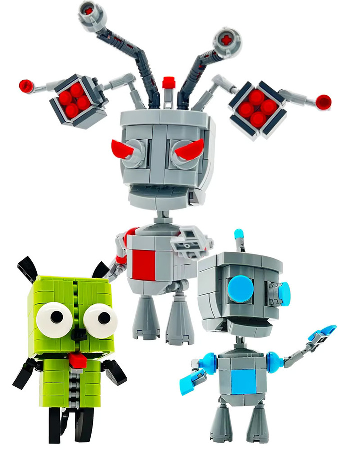 Oenas Alien Roboter Hund Modellbaustein Set als kreatives Spielzeug und Sammlerstück für Kinder und Enthusiasten - Bild 2