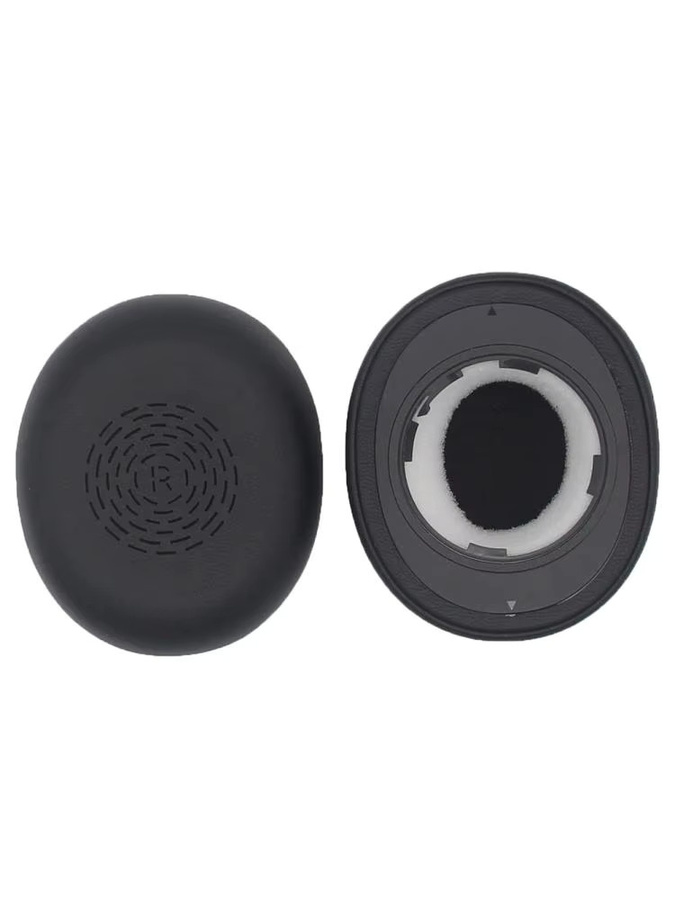 Jabra Ersatz-Ohrpolster aus Proteinleder in Schwarz für Evolve2 65UC und 65 Flex Kopfhörer - Bild 3