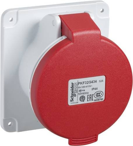 Schneider Electric CEE Anbaudose PKF32G434 Rot 32A 415V - Bild 1