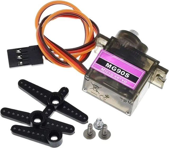 DLWEIMEI MG90S Servo, Ganzmetallgetriebe, 9g, Verbesserte Version - Bild 1