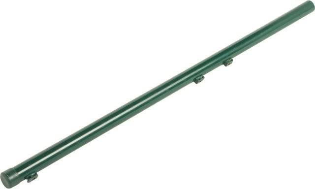 Gah-Alberts Zaunpfahl rund aus Stahl in Grün, Durchmesser: 34 mm, Höhe: 141,5 cm - Bild 1