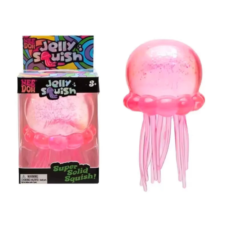 Bandai Nee Doh Quallen-Quetschspielzeug, sensorisches Wasser-Quetschspielzeug - Bild 5