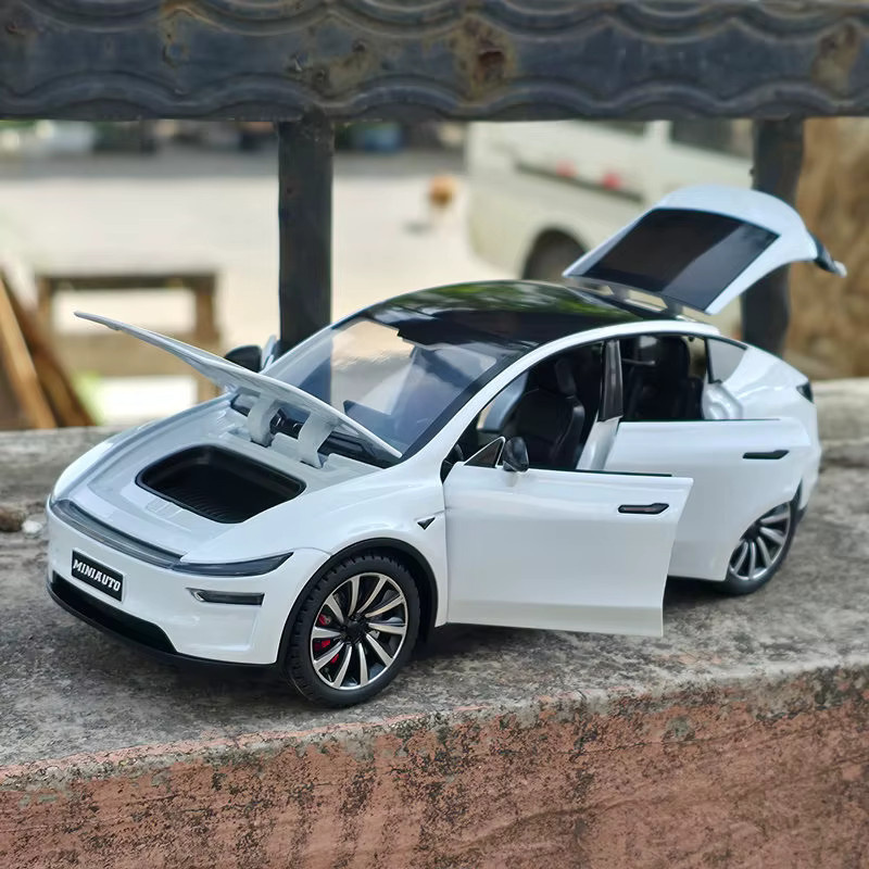 MAKEDA Modell Y 2026 SUV, Automodell, 1:24, Metall, mit Sound und Licht - Bild 3
