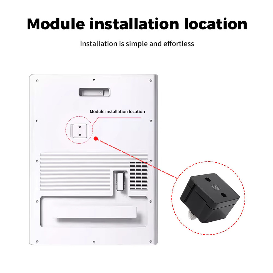Ecovacs Ag+ Sterilisationsmodul Silberionenteil in Schwarz für DEEBOT X1 OMMI, X1 TURBO, X1 PLUS, X1S Pro sowie T10 OMMI, T10 TURBO und T10 Plus Staubsauger - Bild 3