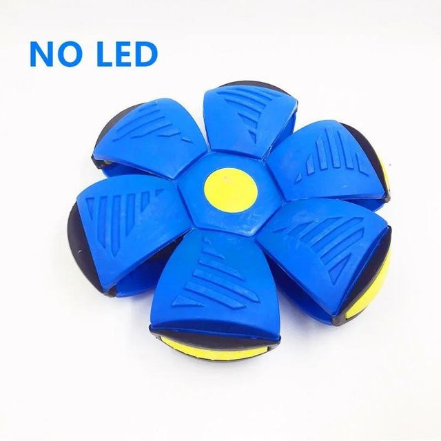 Fliegender Untertassenball, magisches Verformungs-UFO, mit LED-Licht, Blau, ab 3 Jahren - Bild 1