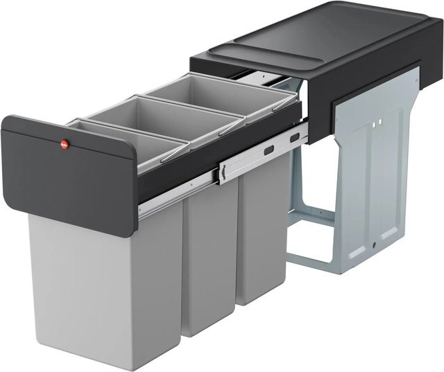 Hailo Einbau-Mülleimer EB-X Trio 30 - Bild 1