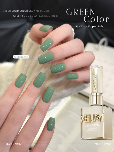 XEIJAYI Gel-Nagellack, Grün, 15 ml - Bild 1