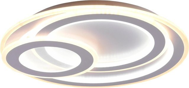 Trio Mita LED-Deckenleuchte rund in Weiß Matt mit Fernbedienung und Dimmfunktion - Bild 1