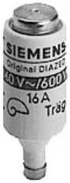 Siemens Sicherungseinsatz DIII 16 A 690 V/AC in Weiß, 5 Stück - Bild 1