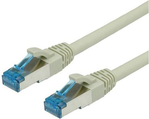 VALUE Patchkabel Kat.6A S/FTP LSOH Ethernet LAN, grau, Länge: 3 m - Bild 1