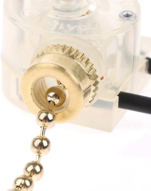 Universal Kabelhalter aus Kunststoff und Kupfer für Wandleuchten, Tischlampen und Pendelleuchten in Gold/Messing - Bild 1