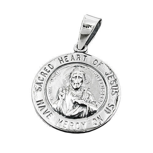 Colfem Anhänger Herz-Jesu-Verehrung, 925 Silber, Unisex - Bild 1