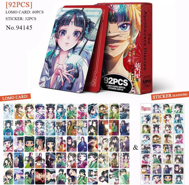 Lemo Nade Die Apotheker-Tagebücher Anime Lomo Karte, 92-teiliges Set - Bild 1