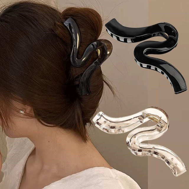 FORWOT Haar Klaue Clip, 13 cm, Damen - Bild 1