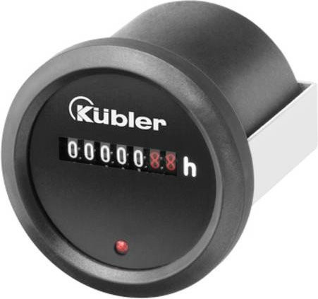 Kübler Group HR47 Betriebsstundenzähler in Schwarz 3.474.901.075 - Bild 1