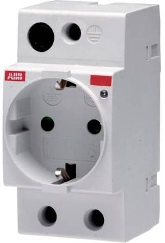 ABB Stotz S&J Steckdose M1175-L IP20 Unterputz in Weiß oder Grau - Bild 1
