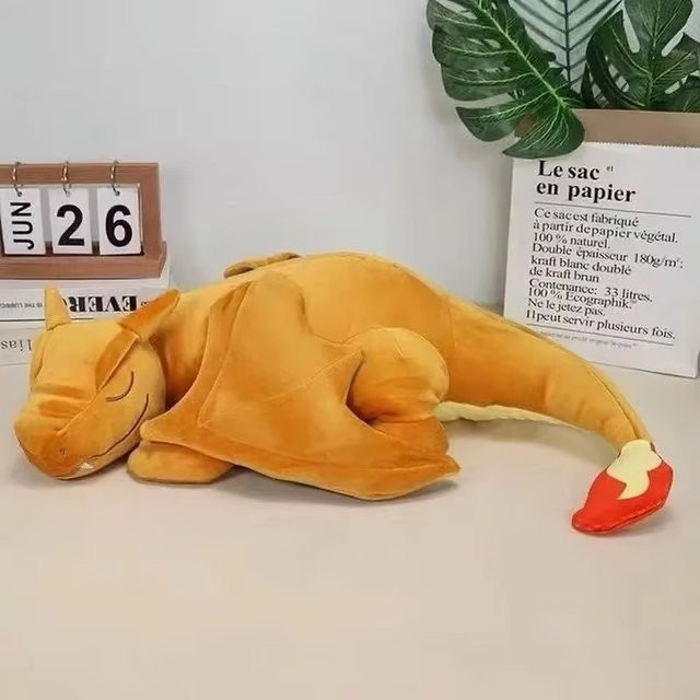 TAKARA TOMY Pokémon Charizard Plüschkissen, 50cm - Bild 1