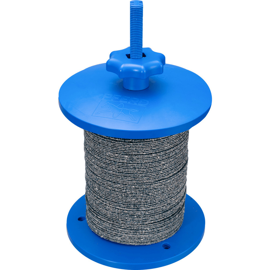 PFERD TOOLS Wandmontierter Ständer zur Lagerung von Fiberschleifern Ø 100 bis 230 mm in Blau - Bild 2