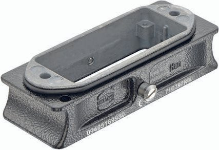 HARTING Extender 09 40 516 9980 09405169980 in Grau aus Aluminium - Bild 1