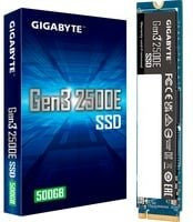Gigabyte Gen3 2500E NVMe M.2 SSD 500 GB PCIe 3.0 x4 M.2 2280 - Bild 1