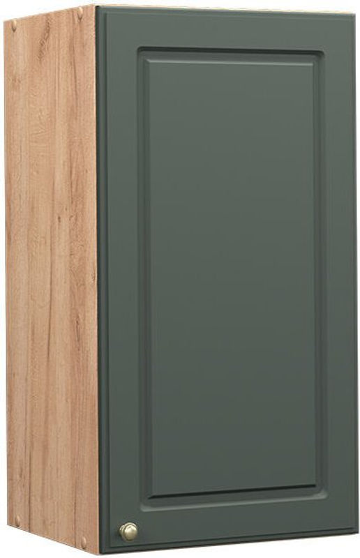 Vicco Hängeschrank Fame-Line Landhaus Eiche Grün-Gold mit Softclose-Scharnieren und Einlegeboden Breite: 40 cm, Höhe: 72 cm, Tiefe: 34,1 cm - Bild 2