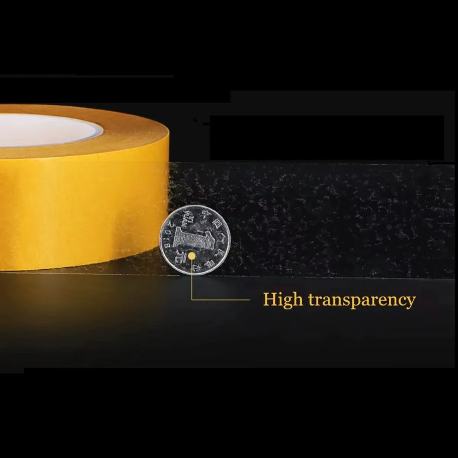 Doppelseitiges PET-Klebeband transparent, hitzebeständig und super klebrig, 50 m - Bild 4