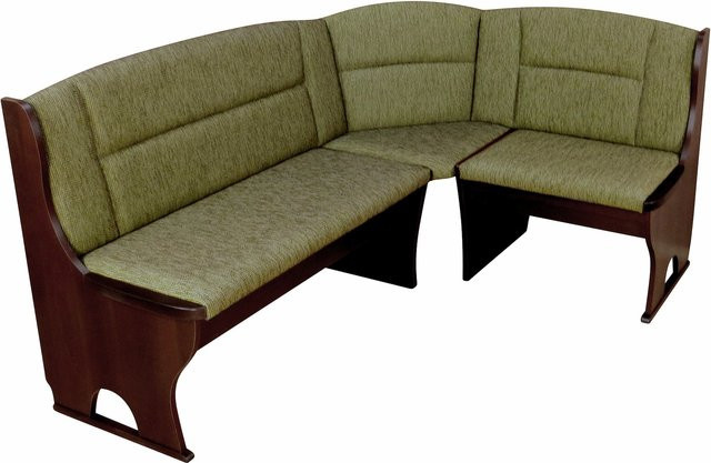 Eckbank Truheneckbank von möbel direkt online in Buche mit Polsterung aus Holzwerkstoff, Polyester und Baumwolle, B/T/H: 125 x 165 cm - Bild 1