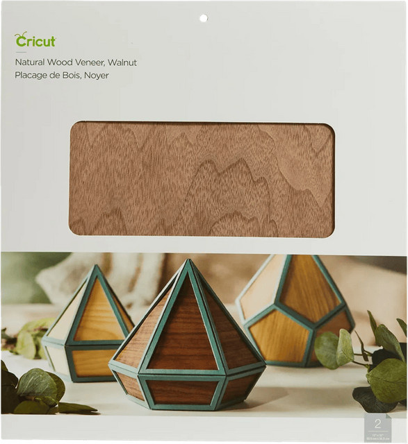 Cricut Holzfurnier Walnussholz, Braun, 30,5 x 30,5 cm - Bild 1