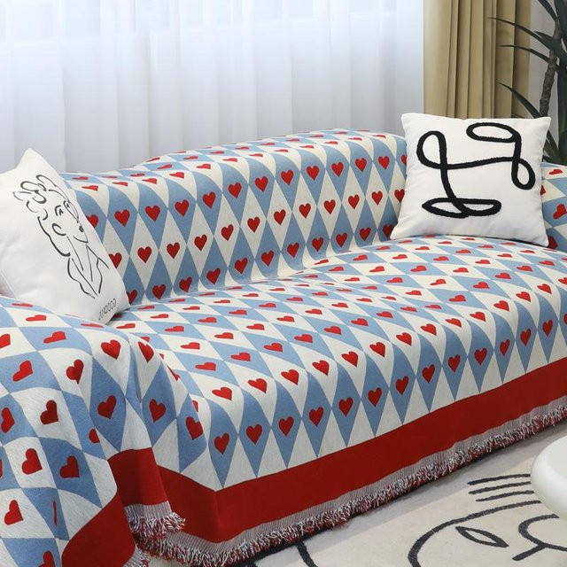 Universeller Chenille Sofabezug Super Six, staubdicht und waschbar, B/B: 180 x 130 cm - Bild 1