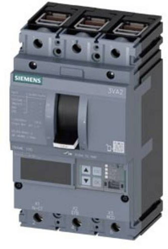 Siemens 3VA2040-6JP36-0AA0 Leistungsschalter in Grau mit einem Einstellbereich von 16 - 40A und einer maximalen Schaltspannung von 690 V/AC - Bild 1