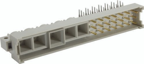 Harting Messerleiste 09061216981 in Grau aus Messing - Bild 1