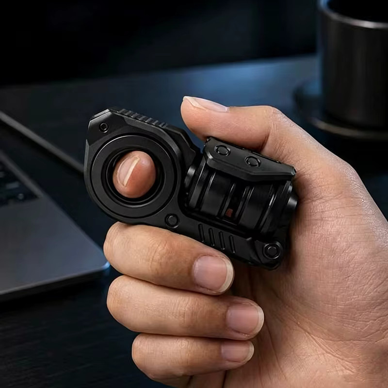 Mine Diary EDC Sinian Fidget Spinner, Mechanischer Ratschenschlitten, Push-Egg, Metall-Fingerspielzeug - Bild 3
