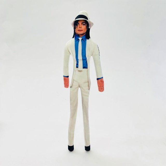 Yiran Health & Beauty Michael Jackson Biegsame Plüschpuppe, ab 14 Jahre - Bild 1