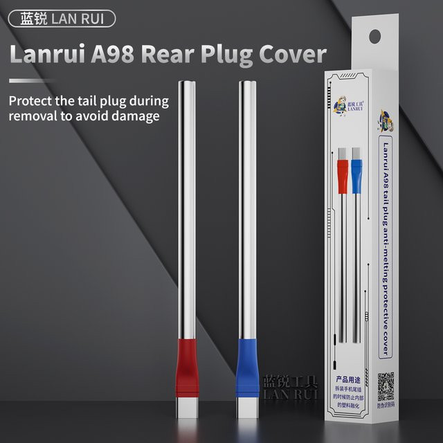 Lanrui A98 USB-C Stecker mit Anti-Schmelz-Schutzabdeckung zur Vermeidung von Beschädigungen und Verformungen - Bild 1