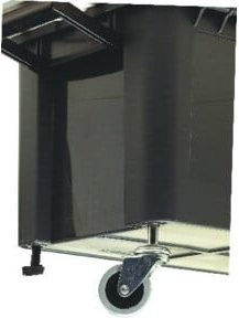 Raaco Compact Rollen-Set 37-62 in Schwarz, 4 Stück - Bild 1