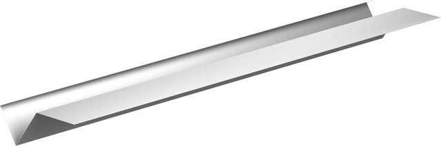 Sarei Mini Rinnenprofil Protection 4 aus Aluminium in Natur/Silber, B: 10,5 cm, T: 4 cm, H: 125 cm - Bild 1