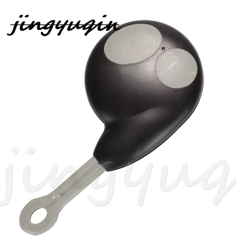 jingyuqin Ersatz-Fernbedienungs-Autoschlüsselgehäuse mit 2 Tasten in Schwarz für Toyota Cobra Alarm 7777 Smart Key Cover - Bild 2