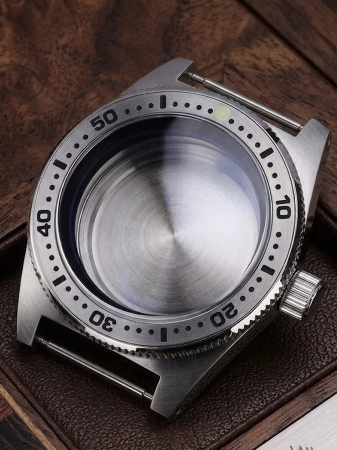 Uhrengehäuse Edelstahl, 40 mm, Silber, Unisex - Bild 3