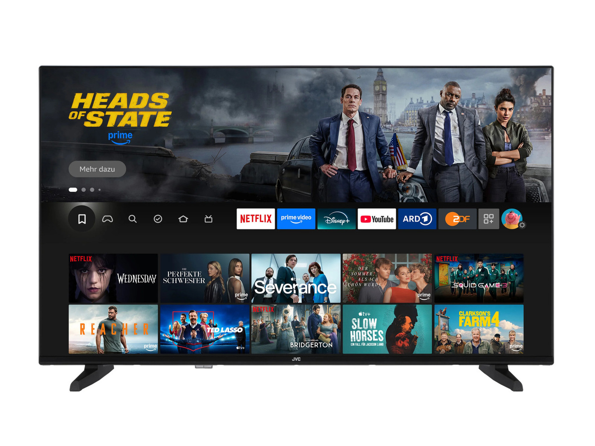 JVC 43 Zoll QLED 4K UHD Smart TV mit Dolby Atmos und Alexa Built-In in Schwarz - Bild 3
