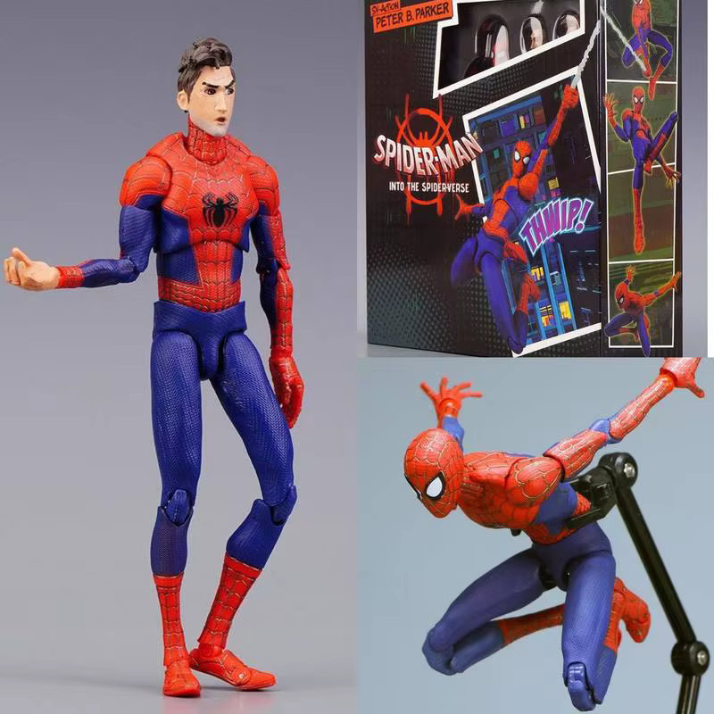 Hot Toys Marvel Spider-Verse Peter B. Parker, Actionfigur, Set - Bild 2