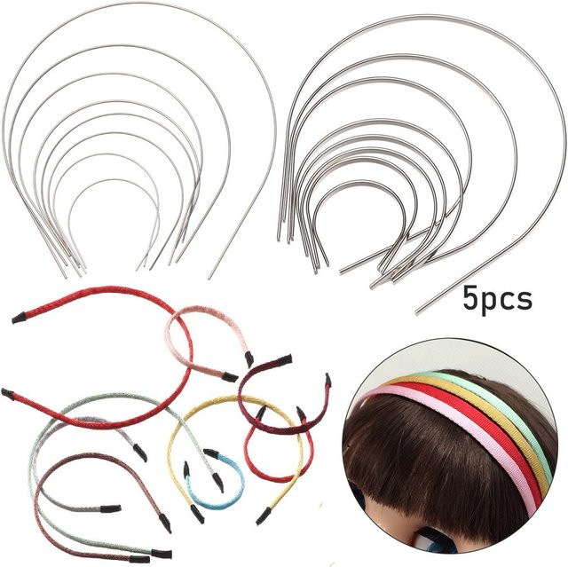 5-teiliges Set Puppen Haar Dekoration, Stirnband Materialien, Zubehör - Bild 1