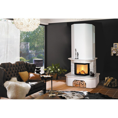 Hark Aspen 2 Kaminofen in Weiß mit 8 kW Leistung und Automatik - Bild 3