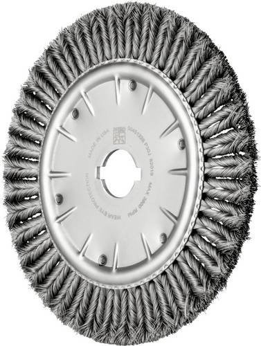 PFERD COMBITWIST Rundbürste gezopft aus Stahl mit einem Durchmesser von 35,5 cm und einer Bohrung von 5,0 cm - Bild 1