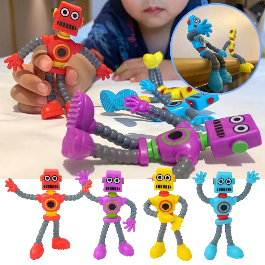 soulbao Drahtroboter-Spielzeug, Roboter, Metall, Bunt / Mehrfarbig - Bild 2