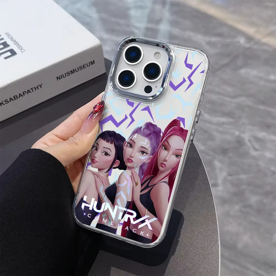 Potdemiel Anime Handyhülle H-Hunters für iPhone 11 bis 17 Pro Max, transparente weiche Schutzhülle - Bild 2