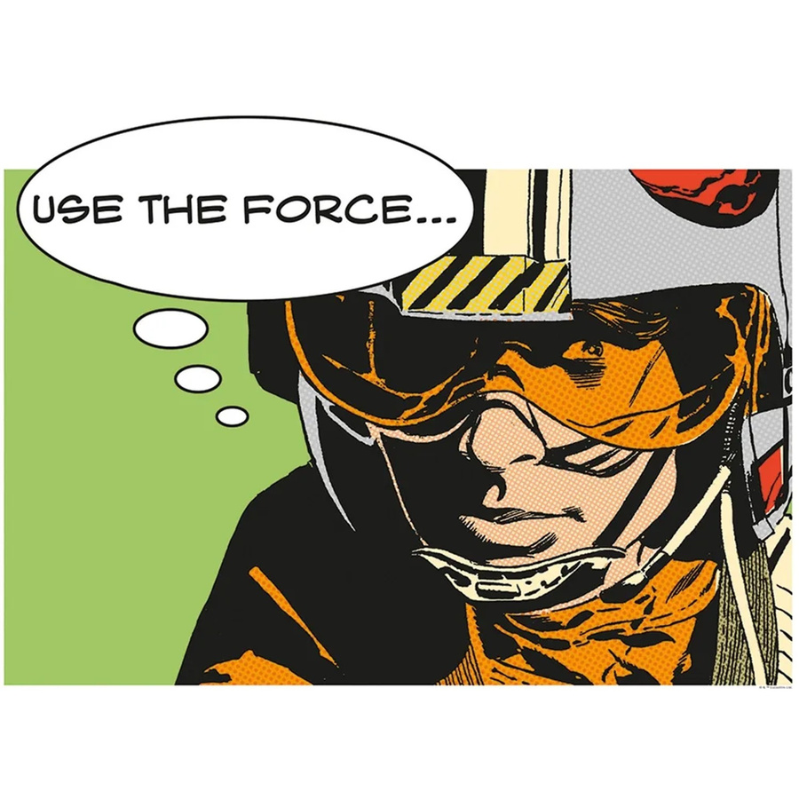 Komar Star Wars Wandbild Luke Paper Poster, Multicolor, B: 70 cm, H: 50 cm - Bild 2