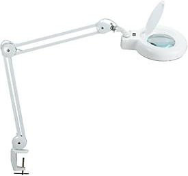 MAUL LED-Lupenleuchte Viso mit Klemmfuß in Weiß - Bild 1