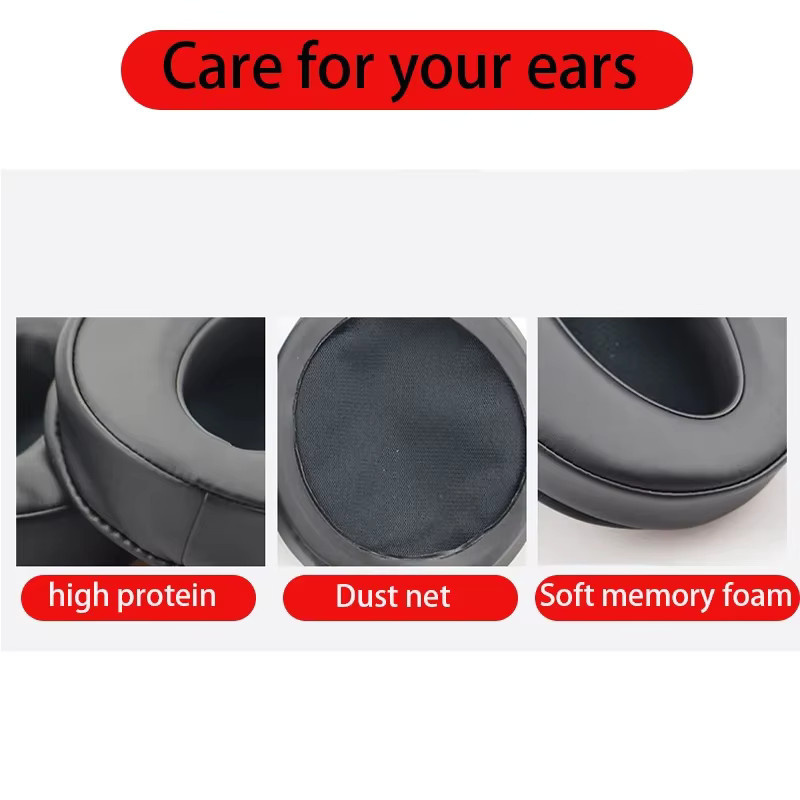 Sennheiser Ersatz-Ohrpolster aus weichem Memory-Schaum für Over-Ear Kopfhörer HD4.40BT, HD4.50BT und HD450BT in Schwarz oder Weiß - Bild 3
