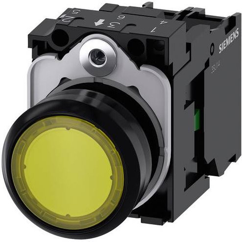 Siemens Drucktaster 3SU1102-0AB30-1BA0 - Bild 1