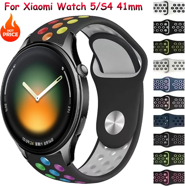 Xiaomi Uhrenarmband Silikon, 18mm 20mm 22mm, Unisex - Bild 1